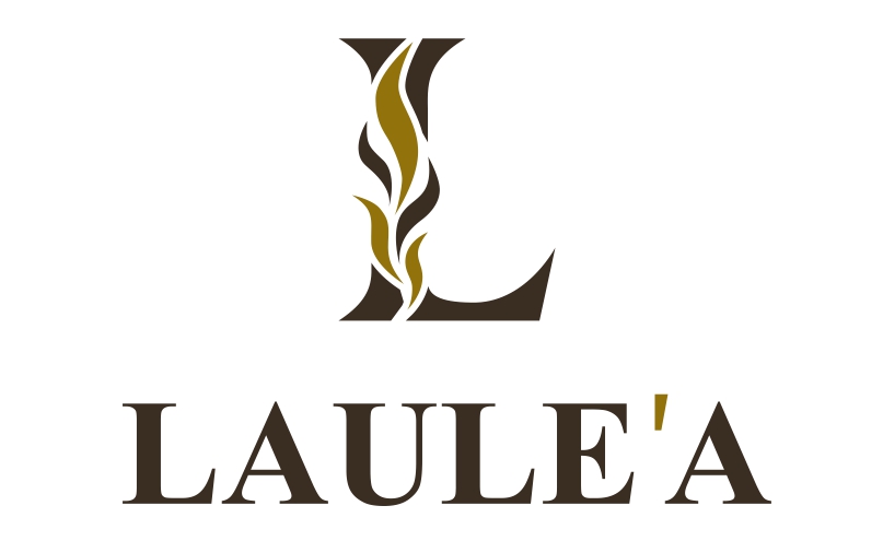 LAULE'Aロゴ